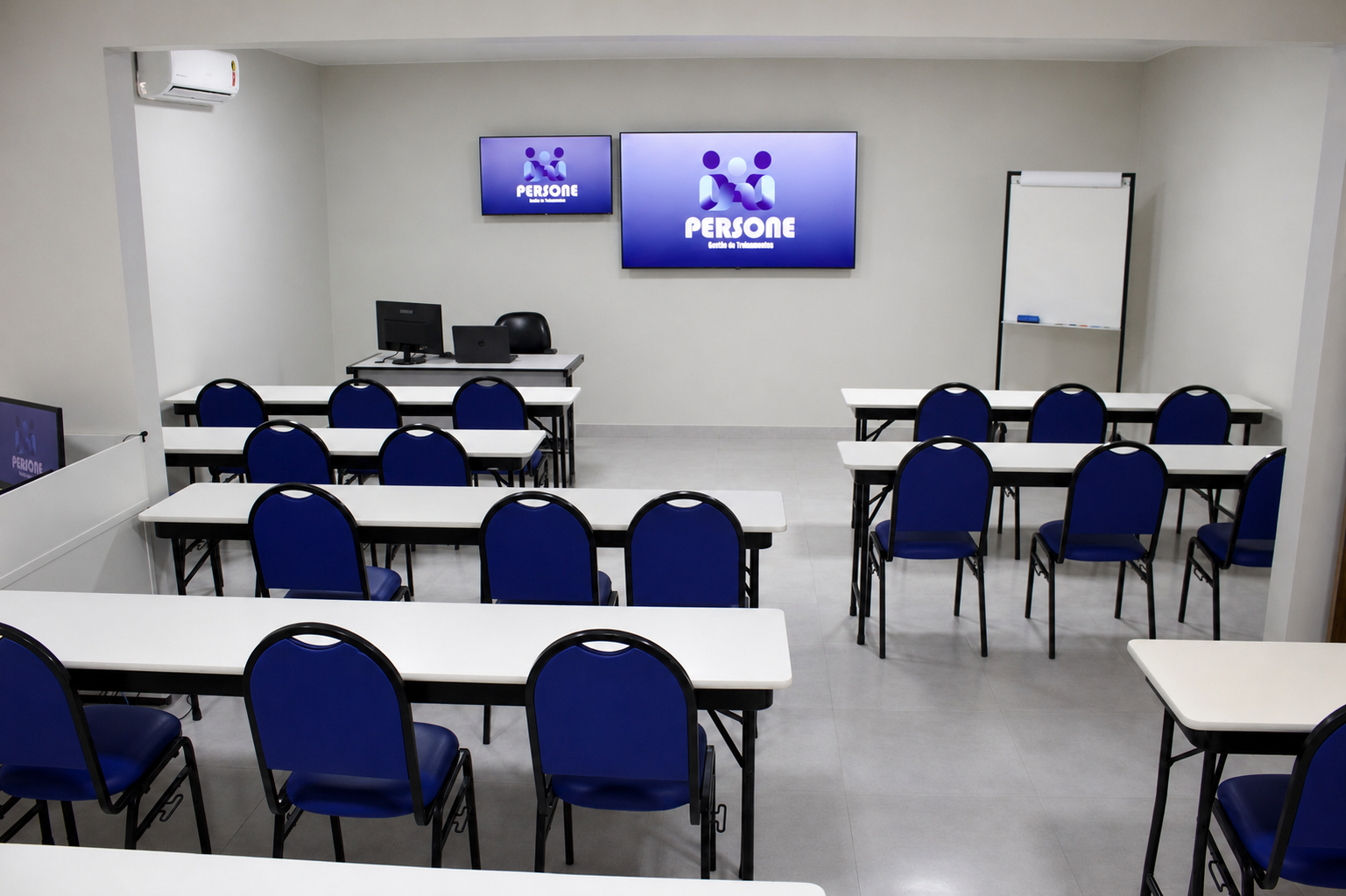 Espaço amplo e confortável